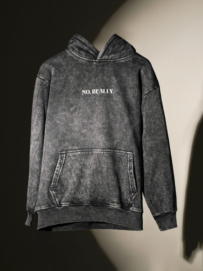 WavyCouture Premium Cotton No Really Hoodie - Image 4