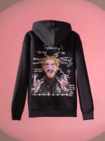 WavyCouture Premium Cotton Black Hoodie - Image 3