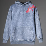 WavyCouture Premium Cotton Acid Wash Hoodie