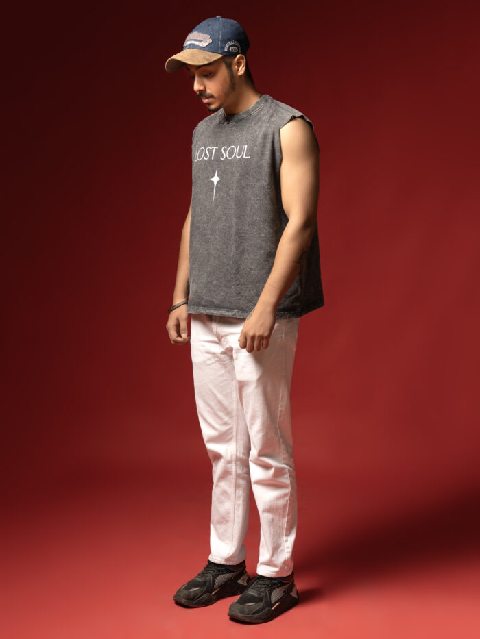 WavyCouture Lost Soul Oversized Tank Top - Image 6