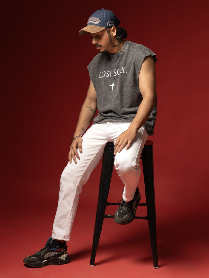 WavyCouture Lost Soul Oversized Tank Top - Image 7