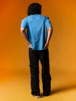 WavyCouture Acid Wash Oversized Unisex Cotton T-Shirt - Image 4