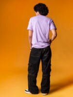 WavyCouture Lavender Classic fit Cotton T-Shirt - Image 4