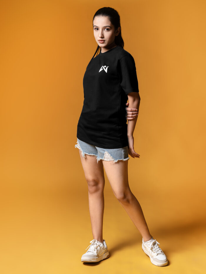 WavyCouture Official Brand Cotton T-Shirt - Image 4