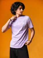 WavyCouture Lavender Classic fit Cotton T-Shirt - Image 6