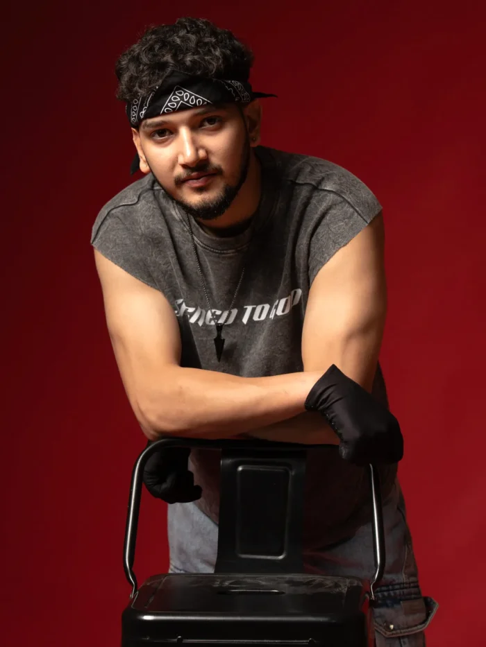 WavyCouture Cotton Acid Wash Signed to God Premium Tank Top - Image 3