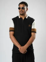 WavyCouture Cotton Striped Multicolor Polo T-Shirts