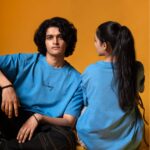 WavyCouture Acid Wash Oversized Unisex Cotton T-Shirt