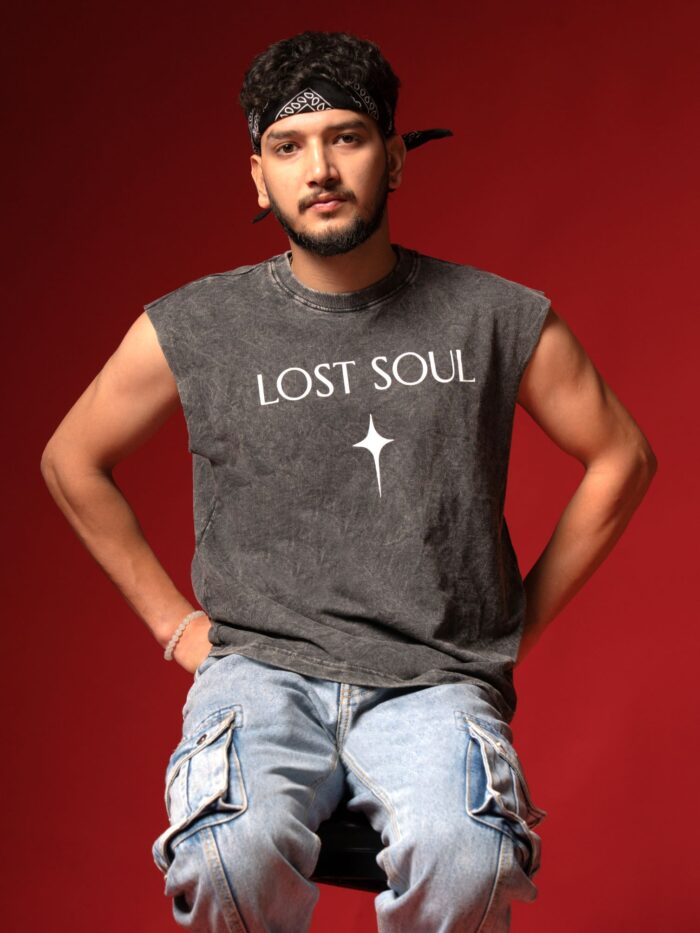 WavyCouture Lost Soul Oversized Tank Top - Image 5