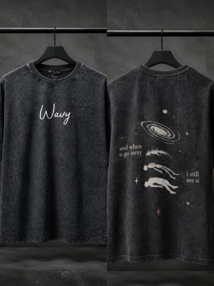 WavyCouture Cotton Wavy Official Acid Wash Tank Top - Image 2